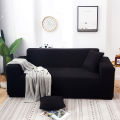 Solid Color All-Season Sofa Cover Nordic Fashion Knitted Stretch Full Sofa Cover Dustproof Sofa Cushion. 