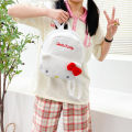 Women S Plush Cute Student Backpack Fashionable Large Capacity Shoulder Backpack Eshylala. 