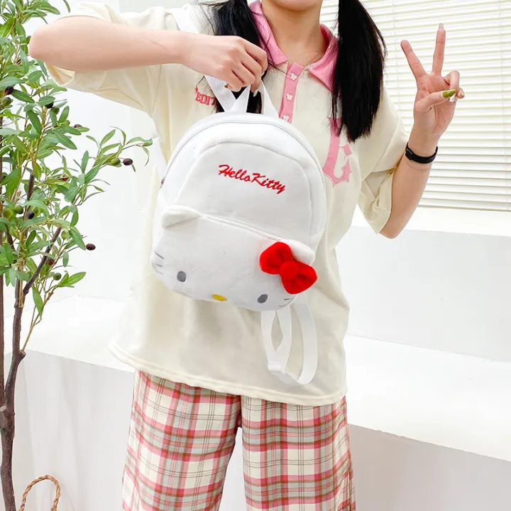 Women%20S%20Plush%20Cute%20Student%20Backpack%20Fashionable%20Large%20Capacity%20Shoulder%20Backpack%20Eshylala%20-%20Image%203