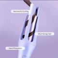42W - 4 Speed Adjustable Temperature Control Ceramic Rotating Curling Iron Electric Rotary Automatic Hair Curler Wand with LED Display and 360 Degree Tangle Free Swivel Cord. 