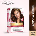 LOreal Paris Excellence Creme Hair Color - 5.32 Caramel Brown ( 72ml+ 100g). 