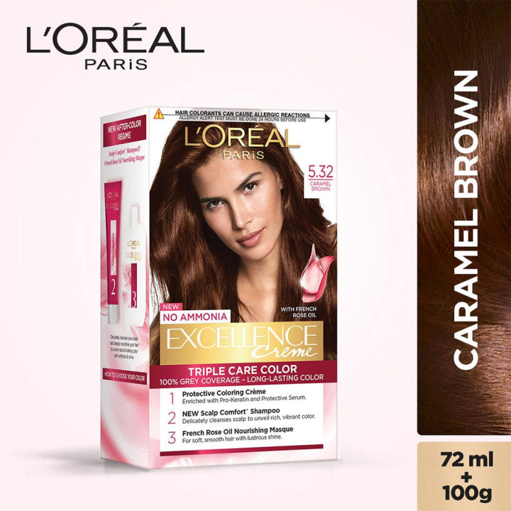 LOreal%20Paris%20Excellence%20Creme%20Hair%20Color%20-%205.32%20Caramel%20Brown%20(%2072ml+%20100g)%20-%20Image%202