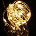 LED Copper Wire LED String Fairy Lights Lamp Warm. 