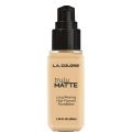 L.A. Colors Truly Matte Foundation, 40Ml  ( Porcelain ). 