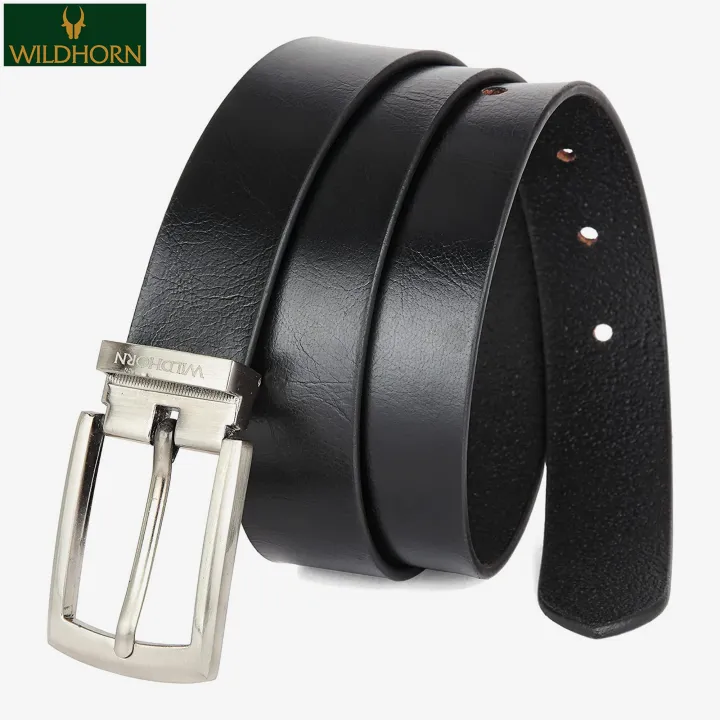 WILDHORN%20Nepal%20Wrinkle%20Genuine%20Leather%20Formal%20Belt%20for%20Men%20I%20Free%20Size%20I%20Adjustable%20I%20Waist%20Fit%20up%20to%2042%20inches%20(MB%20572%20black%20wrinlkle)%20-%20Image%205