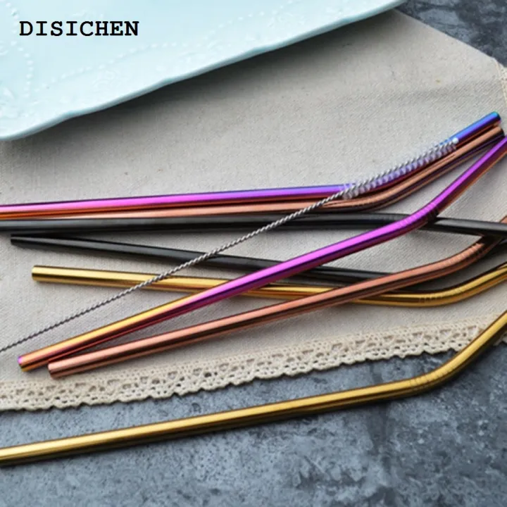 DISICHEN%20Bargain%20price%2010pcs%206mm%20Drinking%20Straws%20Cleaning%20Brushes%20Stainless%20Steel%20Soft%20Hair%20Glass%20Tube%20Cleaner%20Reusable%20Straw%20Bottle%20Cleaning%20Tools%20-%20Image%204