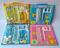 Stationary Set For Kids With Instruments And Accessories. 
