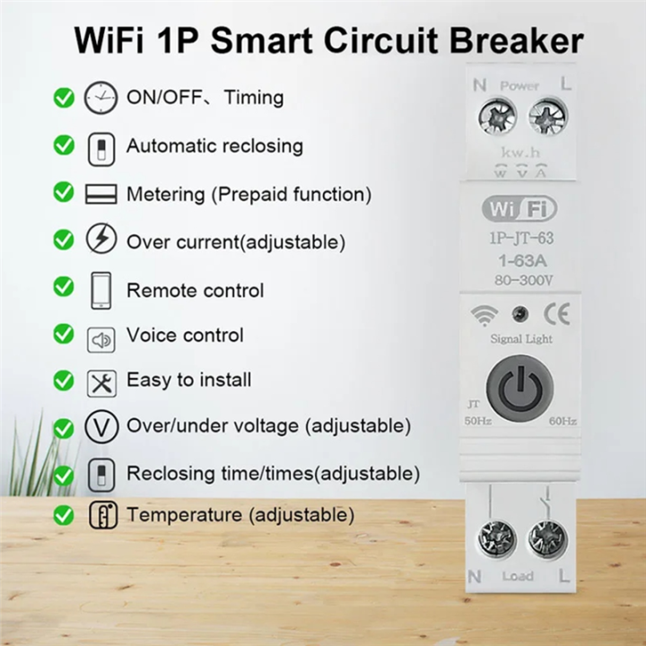 CGearuppt%20Tuya%20ZigBee%20Smart%20Circuit%20Breaker%20with%20Reclosing%20Timer%20Energy%20Meter%20KWH%20Monitor%20Overload%20Protect%20for%20Zigbee%20-%20Image%202