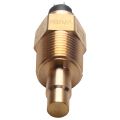 1 Pcs 1/2 Npt 21mm Thread Engine Oil Temperature Sensor & 1 Pcs Electromagnetic Water Temperature Gauge. 