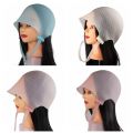 DIY Silicone Adjustable Hair Dye Hat Reusable Highlighting Dye Cap Durable Anti-slip Hair Coloring Cap Men/Women. 