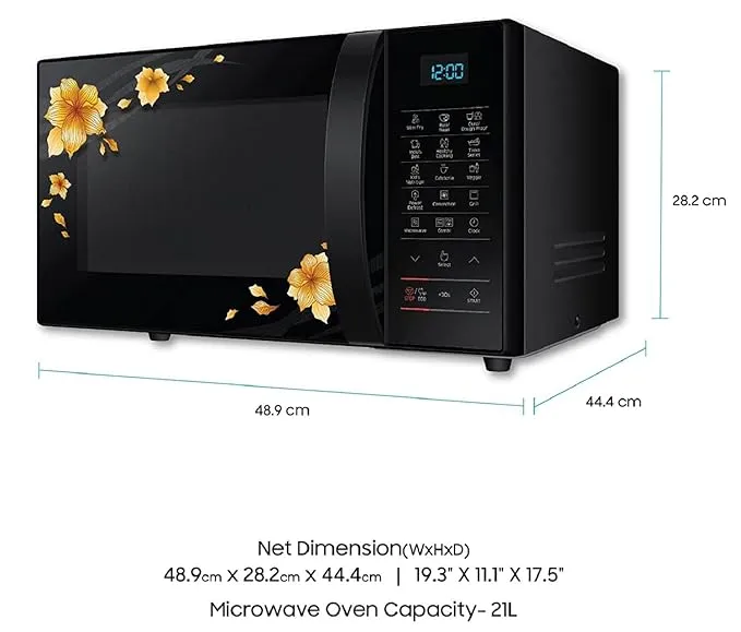 Samsung%20CE77JD-QB%2021%20Litres%20Convection%20Microwave%20with%20SlimFry%E2%84%A2%20&%20Curd%20Making%20-%20Image%204