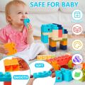 Soft Building Blocks for Toddlers 1-3 3-5 Educational Sensory Block Set Stacking Toys for 1+ 2 3 4 5 Year Olds Baby Preschool Learning Toys Age 2-4 Easter Toys Birthday Gifts for Kids Boys Girls. 