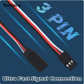 Sutuiying Rc Aircraft Model Four Axis/six Axis Accessories Male To Male Servo Fifty percent discount Extension Line Flight Control Connection Line 10/15/20/30/50. 