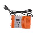 M69 Professional Digital VHF UHF RF Modulator AV to RF AVto TV Converter Adapter(Orange EU Plug). 
