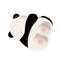 Spreeshop Mousepad Ergonomic Hand Support Cute Panda Mouse Pad HD Desk Pad Cartoon Style Non-Slip Mat Gaming Accessories Pad A. 