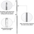 Handicraft Stainless Steel Crochet Hooks Small Size Long Crochet Needles Yarn Weave Tool Carpet. 