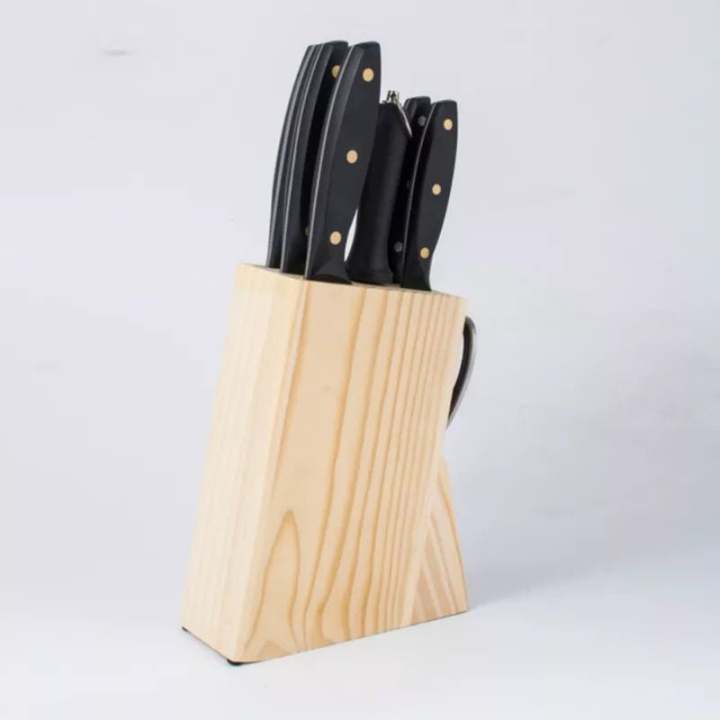 Stainless%20Steel%20Kitchen%20Knife%20Set%20With%20Wood%20Stand%207pcs%20set%20By%20SOS.%20-%20Image%205