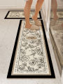 American Style High-End Kitchen Mat Water Absorbent Moisture-Proof Anti-Slip Floor Mat Wipeable Wash-Free Home Carpet Long Strip Non-Slip Door Mat Free Shipping. 