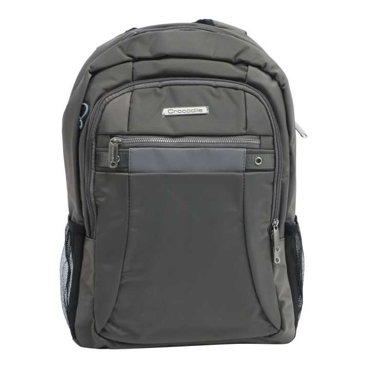 Crocodile Unisex Fashion School College Solid Backpack