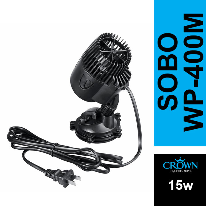 SOBO%20Aquarium%20Super%20Wave%20Maker%20WP-400M%2015W%20Wavemaker%20For%20Aquarium%20by%20Crown%20Aquatics%20-%20Image%202