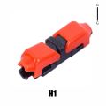 1Pcs Durable For Wires Wiring Pluggable Wire Connector Car Connectors 8-22AWG Electrical Cable Crimp Quick Splice Cable Connections Strip Terminal Clamp. 