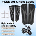 Foot Mats Footrest Footboard for Racing X 150 RKS150 Black. 