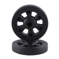 Luggage Wheel Replacement Wear Resistant PU Caster Suitcase 60X11mm Luggage Wheel 8mm Double Wheel. 