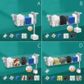 Durable Wall Mounted Fish Tank Silent Circulating Waterfall Filter Box With Water Pump Built-in Circulating Water Purifier for Home. 