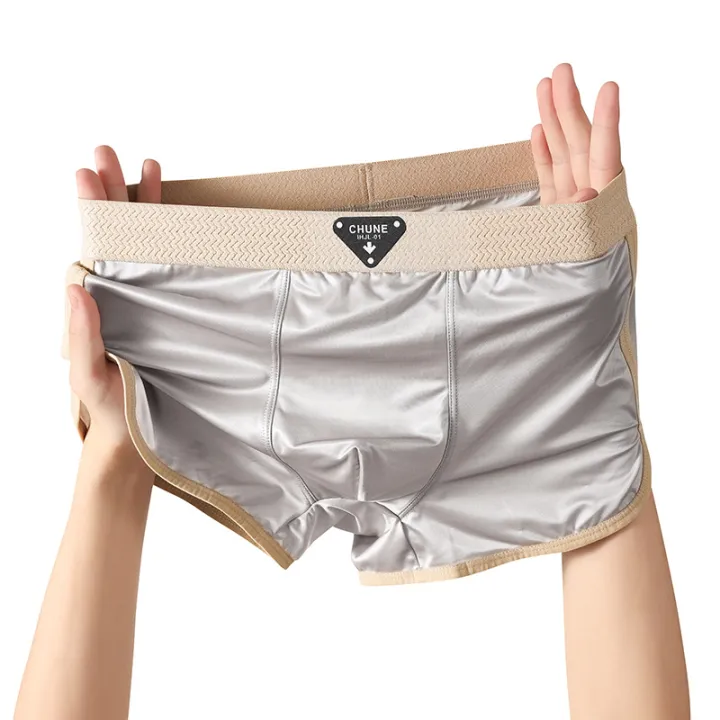 Huajie%20Long%20men's%20underwear%20ice%20silk%20new%20solid%20color%20pull-out%20mid-rise%20men's%20plus-size%20breathable%20men's%20boxers%20can%20be%20sent%20on%20behalf%20of%20others%20-%20Image%203