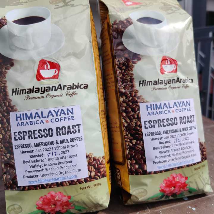 Himalayan Arabica Espresso Roast Coffee Beans 500g