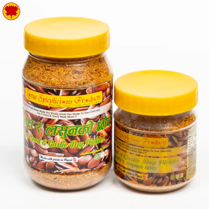 Chhop%20-%20Aalas%20Ra%20Lasun%20Ko%20Sukkha%20Achar%20(Homemade%20Flax%20Seed%20and%20Garlic%20Dry%20Pickle)%20-%20150g%20-%20Lotus%20Products%20-%20Image%205