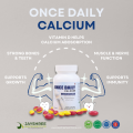 ONCE DAILY CALCIUM SUPPLEMENT - 30 SOFTGELS. 