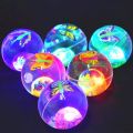 Saru Handicraft / Rubber Bouncy Light Ball 2 Pieces Toy For Children. 
