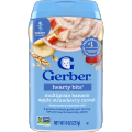 Gerber, Grain & Grow, Hearty Bits MultiGrain- Banana, Apple, Strawberry Toddler Cereal - 8 oz (227 g). 
