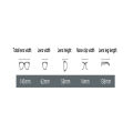 RAY BAN Luxury brand design gradient rimless square sunglasses ladies teacher vintage style green pink sunglasses ladies sunglasses glasses. 