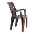 Bagmati Plastic Round Table & Deluxe Chair Set (4 Chairs And 1 Table) -803. 