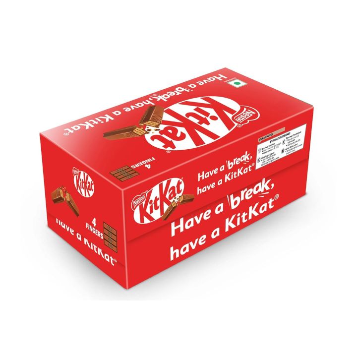 Nestle KitKat 4Finger 38.5gm Pack of 21Units (Chocolate Box)