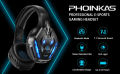 Phoinikas Q10 Bluetooth Gaming Headphone. 