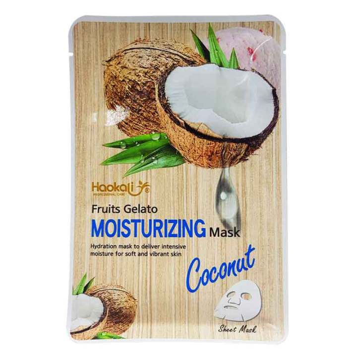 Coconut Flavour Facial Sheet Mask Pack Of 1