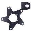 (GGBR) Ebike Electric BBS01 BBS02 130BCD Chain Ring Spider Adaptor for Electric Bicycle Accessories. 