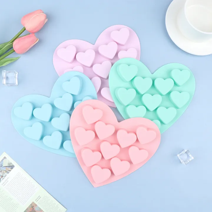 Cake%20Model%20Romantic%20Love%20Silicone%20Molds%20Silica%20Gel%20Chocolate%20Ice%20Tray%20Ice%20Mould%20Love%20Shape%20Small%20Heart%20Cake%20Mold%20Baking%20Tools%20-%20Image%204