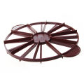 Cake Divider Slice Pie Cake 10 / 12 Piece Equal Portion Marker Divider Dark Red. 