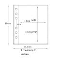 B3-Album Inside Page, Photo Card Holder, Detachable Card Book Storage Book Kawaii Stationery Picture Albums. 