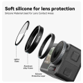 TELESIN Lens Filter ND64 for DJI Osmo Action 5 Pro Action 4 Action 3. 