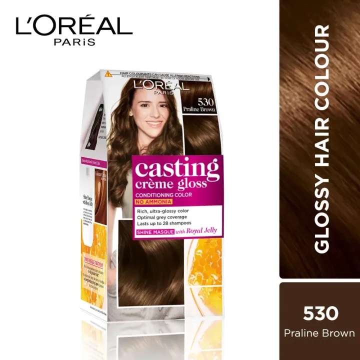 LOreal%20Paris%20Casting%20Creme%20Gloss%20Hair%20Color%20-%20530%20Praline%20Brown%20(87.5g+72ml)%20-%20Image%202