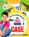 4 Big Board Books Set For Children: Alphabet / Numbers / Animals / Words ( My First Board Book Case for Kids : Helps Children Read and Learn). 