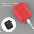 Airpods Case Protective Soft Silicone Case Airpods Cover Colorful Rubber Airpods Sleeve compatible For Airpods Gen 1/2. 