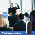 New 2 in 1 Handheld UHF Wireless Microphone for Speech Teaching. 