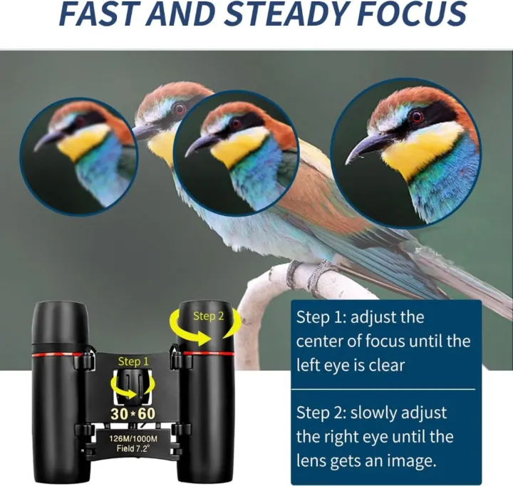 30%C3%9760%20Compact%20Folding%20Binoculars%20%E2%80%93%20Outdoor%20Wildlife%20Watching,%20Travel,%20Hunting%20&%20Camping%20Telescope%20-%20Ojustore%20-%20Image%202