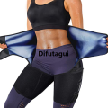 Difutagui Women's Sweat Corset Polymer Shapewear High Waist and Thigh Trimmer 2025 New Tummy Control Sauna Effect Waist Trainer Belt Abdomen Shaper. 